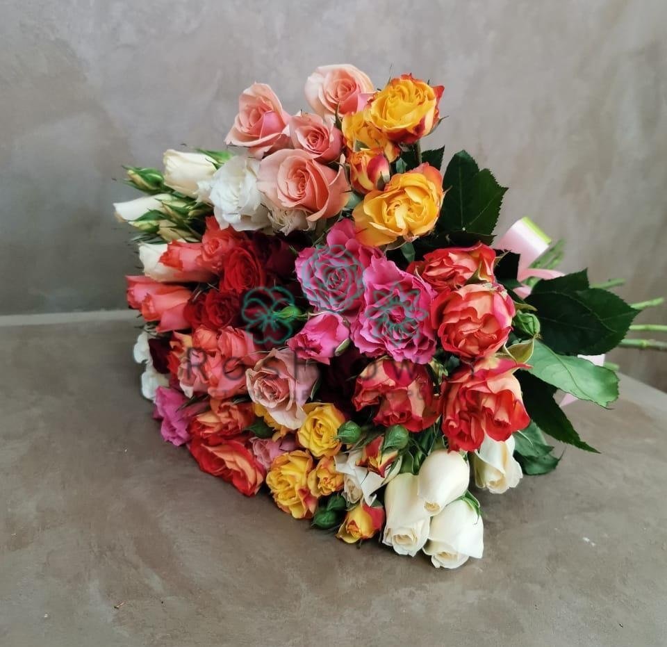 Букет цветов из: Розы в Амерево