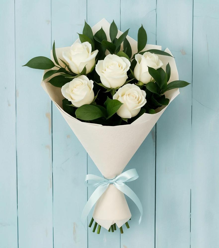 Букет цветов из: Розы в Амерево