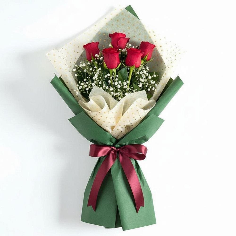 Букет цветов из: Розы в Амерево