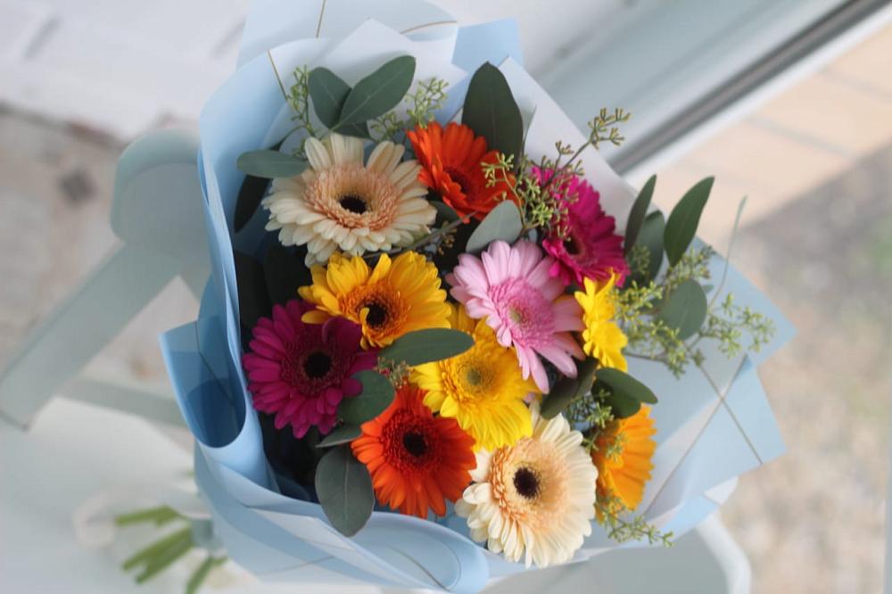 Букет цветов из: Герберы в Амерево