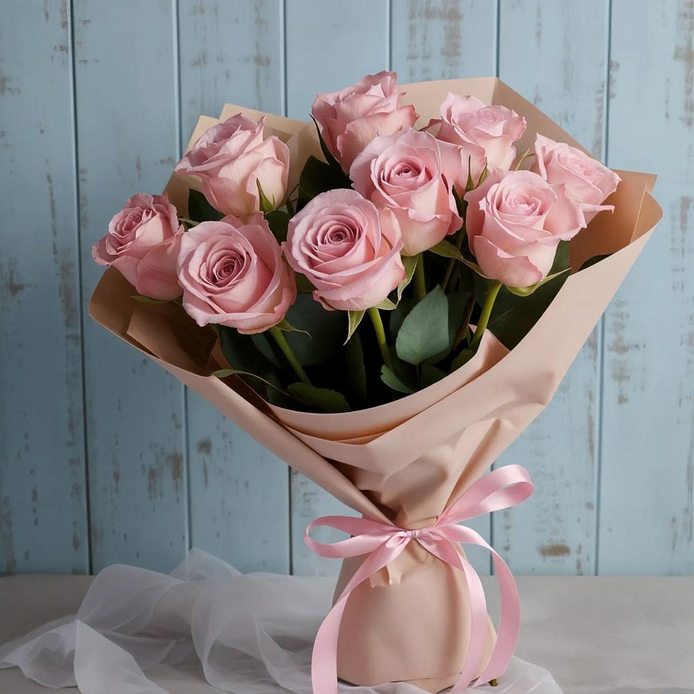 Букет цветов из: Розы в Амерево