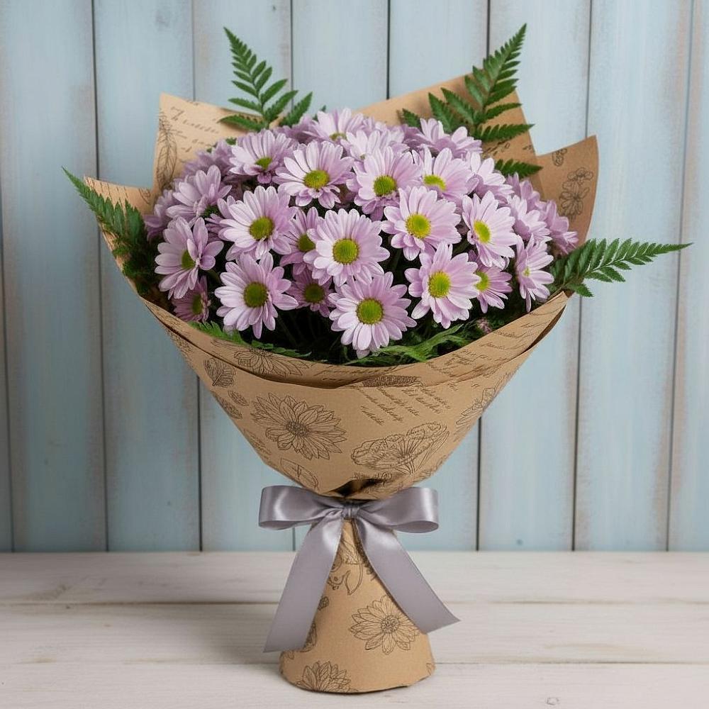 Букет цветов из: Хризантемы в Амерево