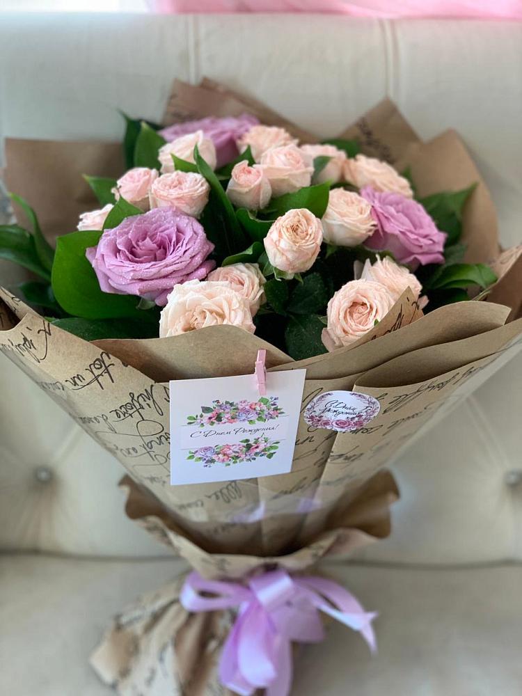 Букет цветов из: Розы в Амерево