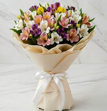 Букет цветов из:  Альстромерии в Амерево