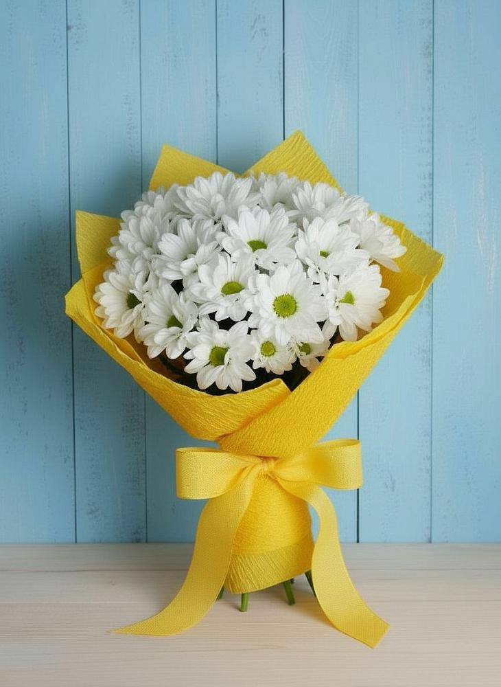 Букет цветов из: Хризантемы в Амерево