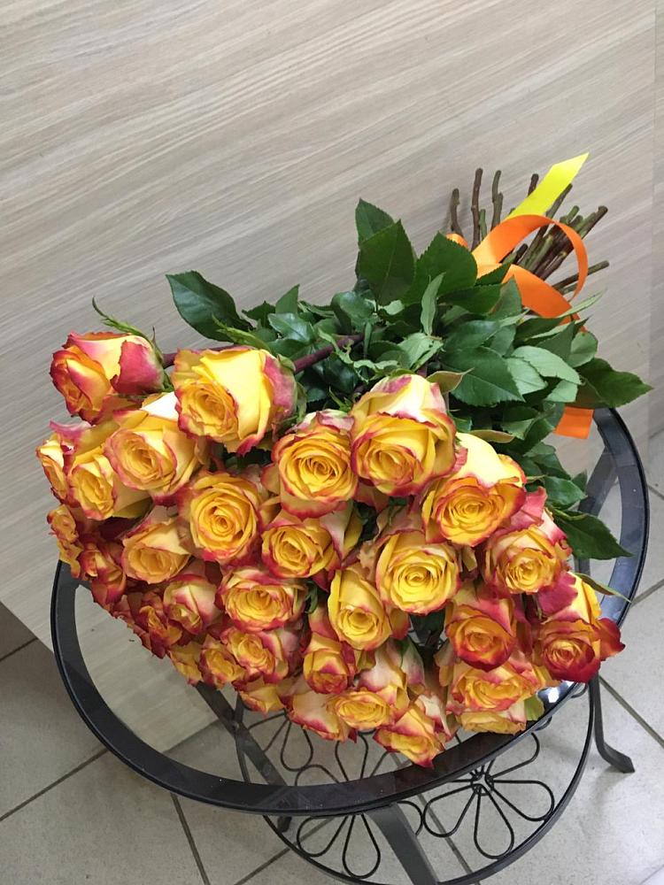 Букет Желтые розы в Амерево