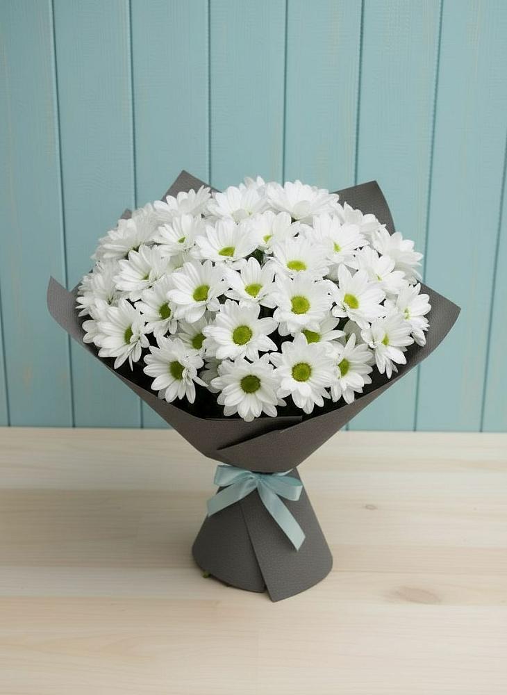 Букет цветов из: Хризантемы в Амерево