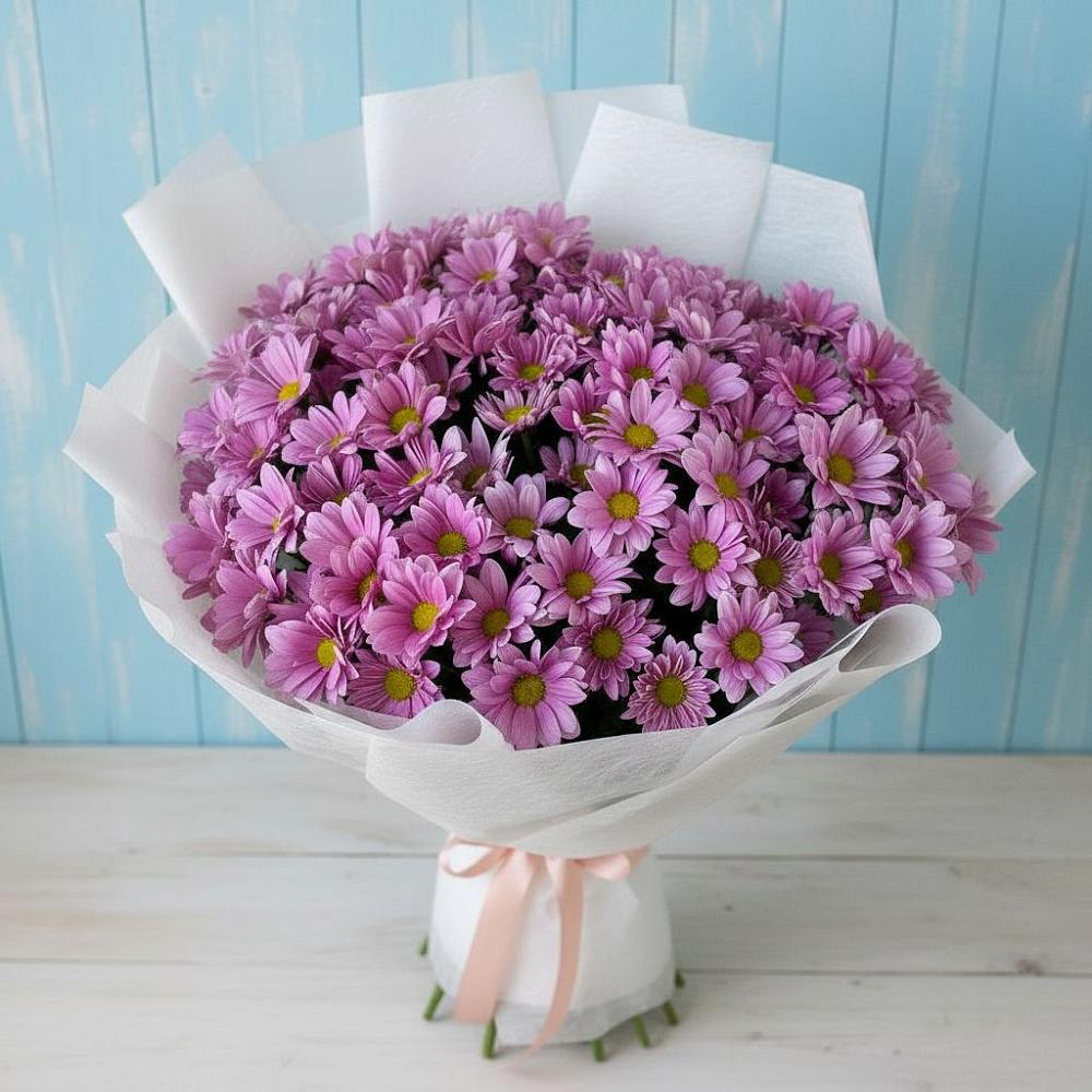 Букет цветов из: Хризантемы в Амерево