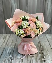 Букет цветов из:  Гвоздики, Розы и Хризантемы в Амерево