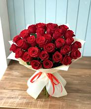 Букет 29 Красных роз в Амерево