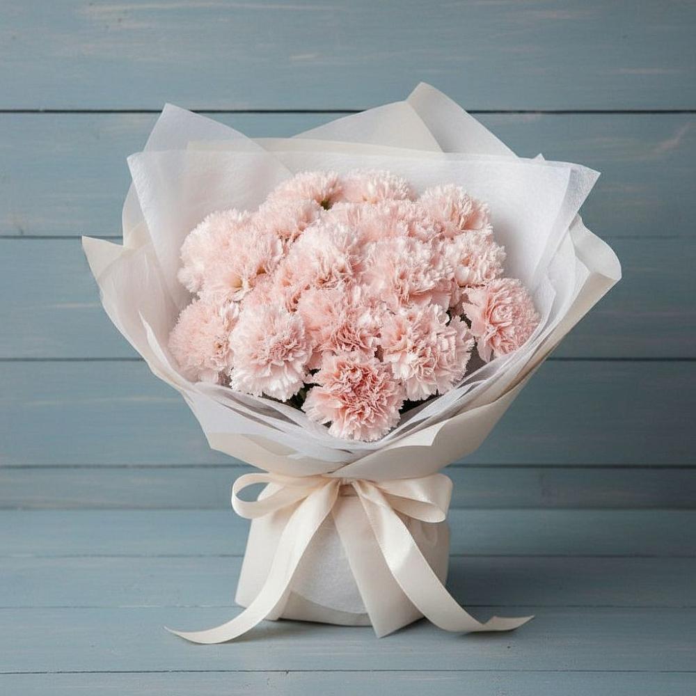 Букет цветов из: Гвоздики в Амерево