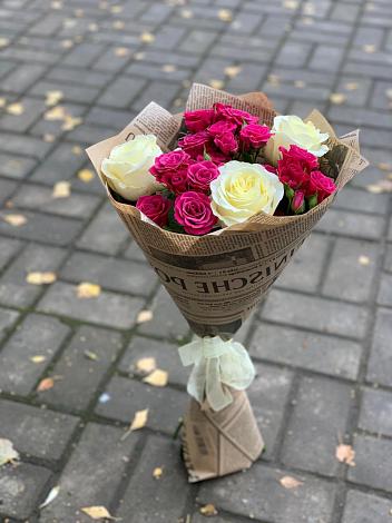 Букет цветов из: Розы в Амерево