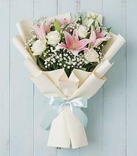 Букет цветов из:  Лилии в Амерево