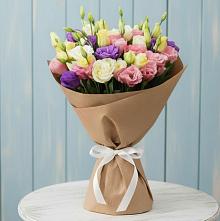 Букет цветов из:  Лизиантусы в Амерево